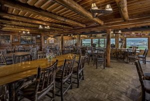 Weekend romantic cabin getaways in Idaho would not be complete without eating at one of our on-site restaurants. 