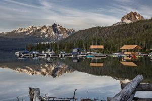 Enjoying the Marina at Redfish Lake Lodge is just one of the most romantic things to do in Idaho.