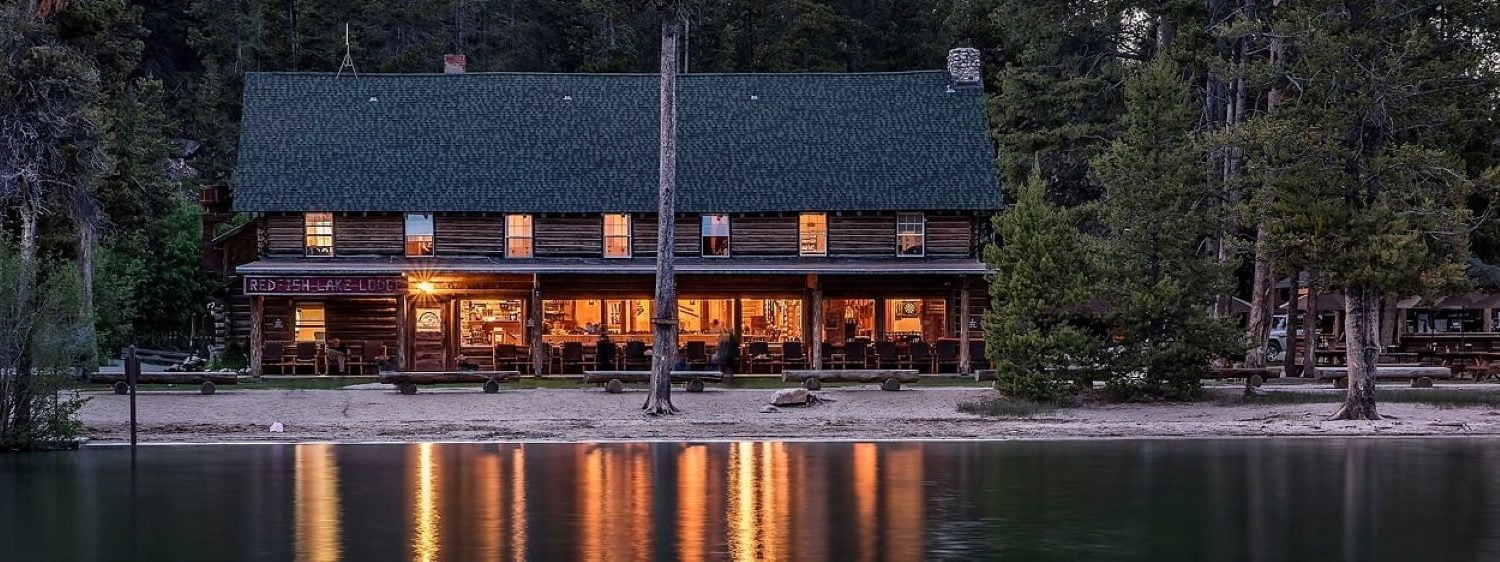 Redfish Lake Lodge main lodge