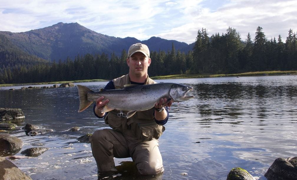 Salmon fishing in Idaho