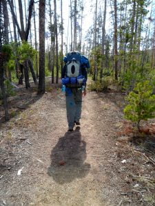 Backpacker Hiking